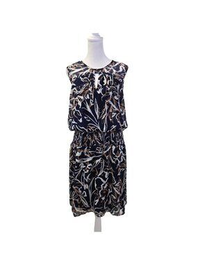 NWT Maggy London x Stitchfix Sleeves Smocked Hip Yoke Mini Dress size 12